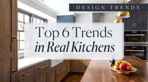 Kitchen Design Ideas 2024: Top 6 Trends in Real Kitchens