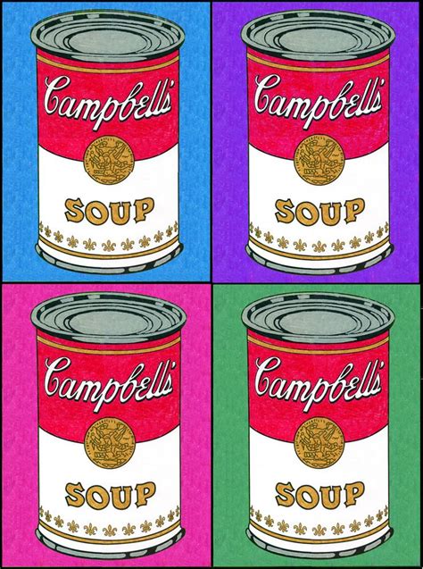 Campbell’s Soup Can | Andy warhol art, Pop art food, Warhol art