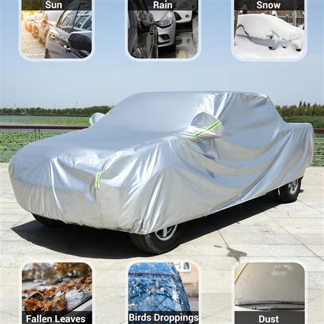 Tecoom Truck Cover Waterproof All Weather, Heavy Duty Pickup Truck Cover Universal Fit for Ford ...