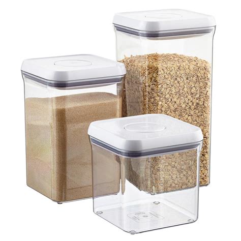 OXO Good Grips 6" - 4 qt. Square POP Canisters - Wurth Organizing