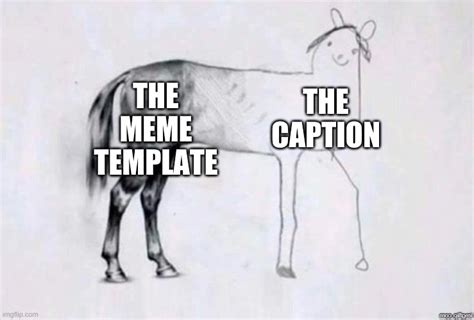 Horse Drawing Meme Template