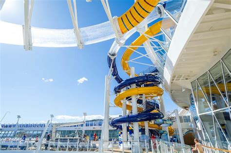 Water Slides on Royal Caribbean Symphony of the Seas Cruise Ship ...