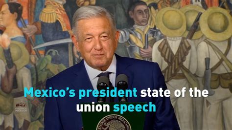 Mexico’s president state of the union speech | CGTN America