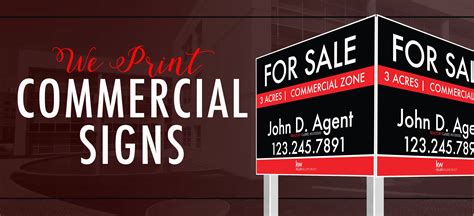 Commercial Signs & Printing | Prop Sign Ideas | Custom Signs & Shirts