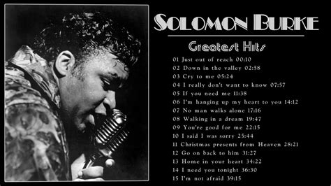 Solomon Burke Greatest Hits | Best Of Solomon Burke Playlist [Best Cover Songs] - YouTube