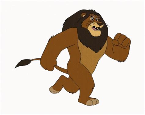 Animated Running Lion GIF | GIFDB.com