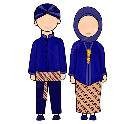 Ilustrasi Baju Adat Jawa Barat Indonesia, Baju Tradisional, Bahasa Indonesia, Ilustrasi Lucu PNG ...