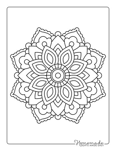 Mandala Coloring Pages And Free