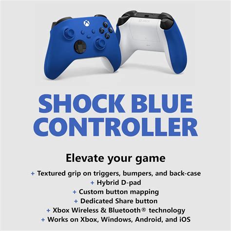 Buy Xbox Core Wireless Controller – Shock Blue Online at Lowest Price ...