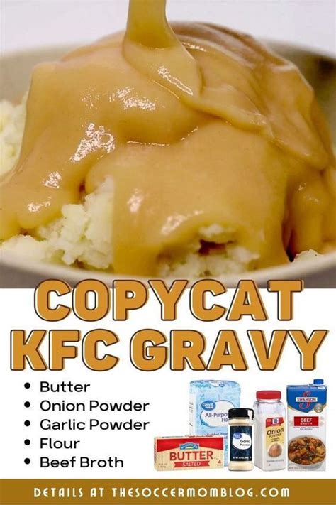 KFC Gravy - Easy Copycat Recipe | Gravy recipes, Kfc gravy, Homemade ...