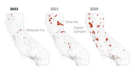 Why California’s 2022 Wildfire Season Was Unexpectedly Quiet - The New York Times
