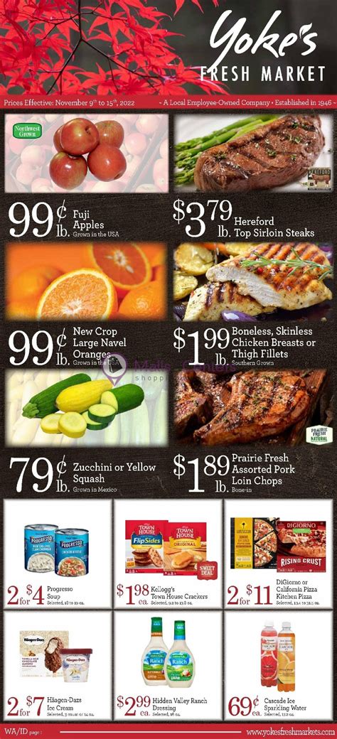 Yoke's Fresh Markets Weekly ad valid from 11/09/2022 to 11/15/2022 ...