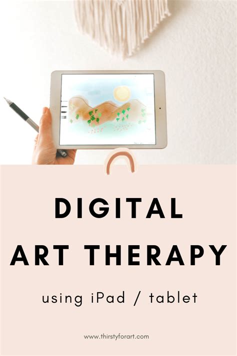 Digital Art Therapy Exercise Using iPad or Tablet — Thirsty For Art