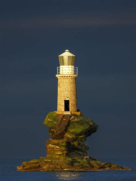 Tourlitis lighthouse, Greece