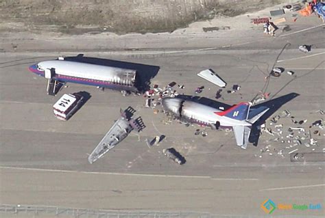 Plane Crash – Weird Google Earth