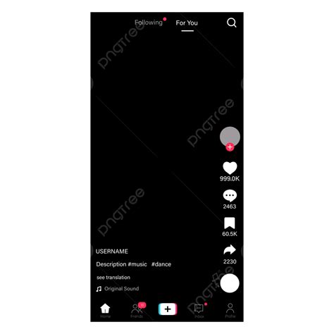 Tiktok Interface Design, Tiktok, Tiktok Music Party Border, Blue Red Tiktok Border PNG and ...