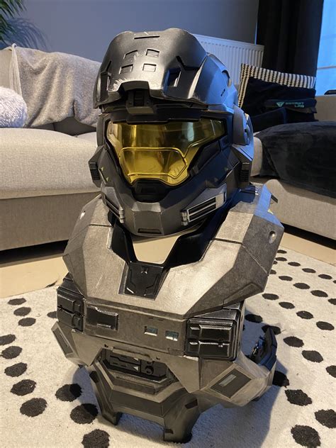 My Noble Six helmet just arrived! Over the moon! | Halo Costume and ...