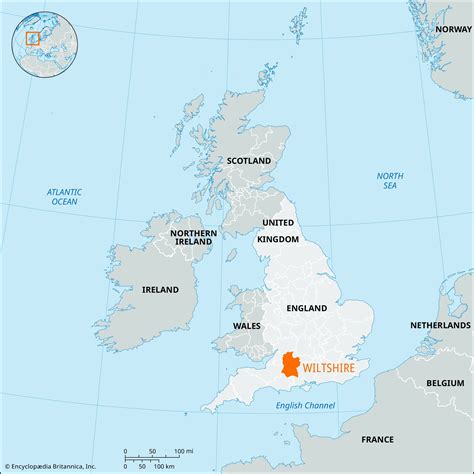 Stonehenge Map Of England