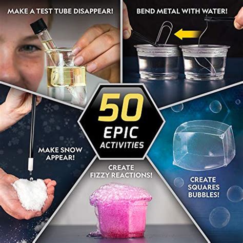 NATIONAL GEOGRAPHIC Science Magic Kit - Perform 20 Unique Experiments as Magic Tricks, Includes ...