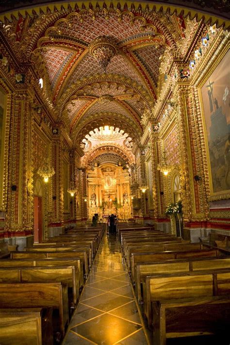 Cathedral Interior Altar Cross Morelia Mexico Editorial Stock Image ...