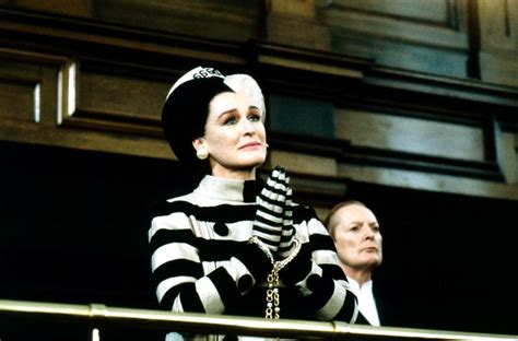 Glenn Close as Cruella de Vil in 102 Dalmatians | Glenn Close Kept Cruella de Vil Costumes From ...