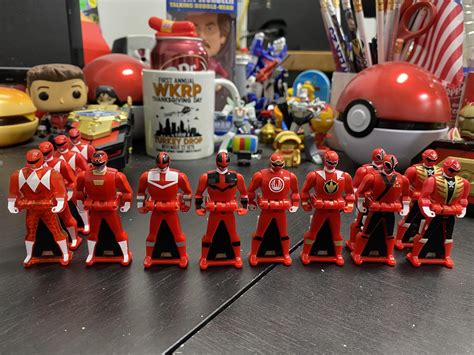 My Red Ranger Key Collection : r/powerrangers