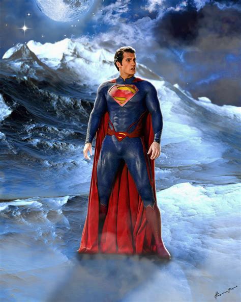 ArtStation - Henry Cavill New 52 Superman Suit