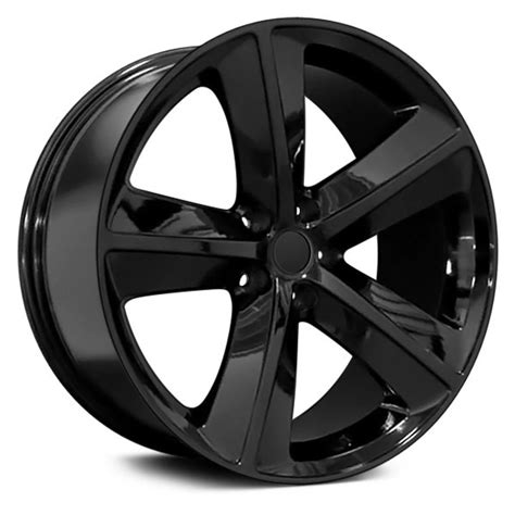 OE Wheels® 6805541 - 5-Spoke Black 20x9 Alloy Factory Wheel - Replica