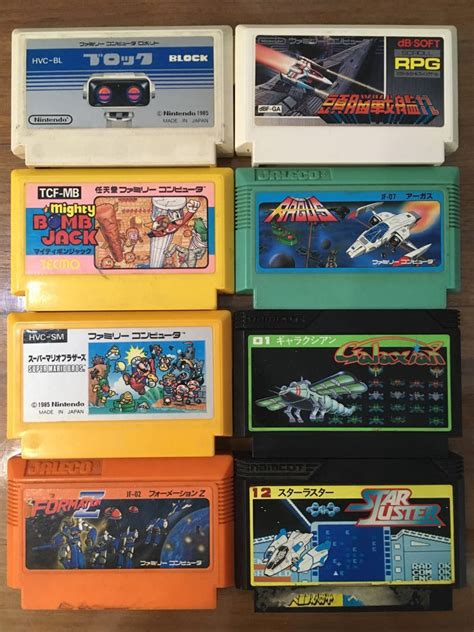 Original Nintendo Famicom Games (Part 2), Video Gaming, Video Games, Nintendo on Carousell