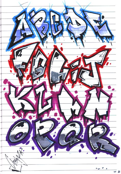 Graffiti lettering alphabet, Graffiti alphabet, Graffiti lettering