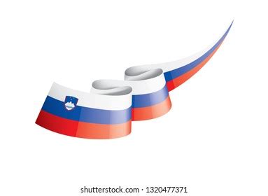 Slovenia Flag Vector Illustration On White Stock Vector (Royalty Free ...