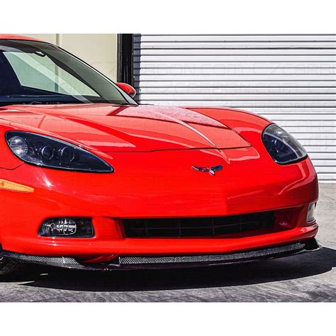 2005-2013 C6 Corvette Front Splitter - Gloss Black – WestCoastCorvette.com