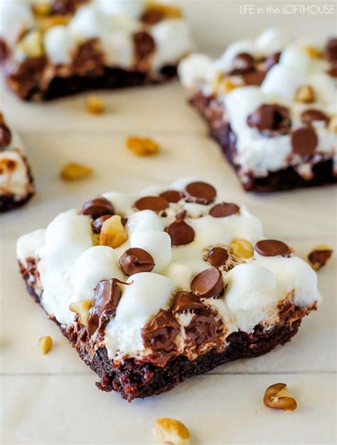 Rocky Road Brownies - Life In The Lofthouse