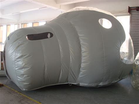 Clear Inflatable Bubble Tent - Single Bubble with One Tunnel