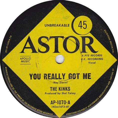 The Kinks – You Really Got Me (1964, Vinyl) - Discogs