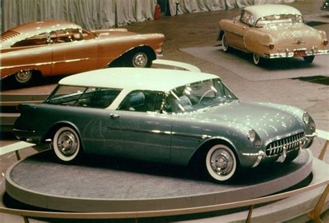 1954 Corvette Nomad Motorama Showcar | Station wagon cars, Station ...