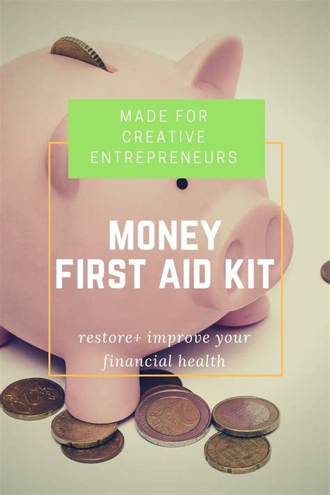 Money First Aid Kit | Inspirational quotes for girls, First aid kit, Financial health