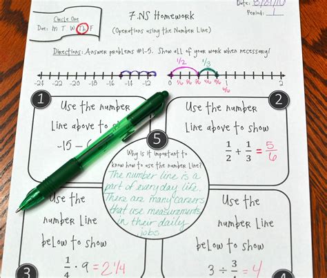 Math in Demand: 7th Grade Math Homework