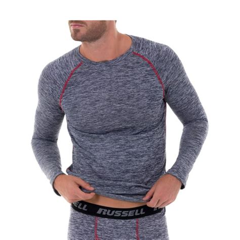 Russell - Men's Base Layer Thermal Crew - Walmart.com - Walmart.com