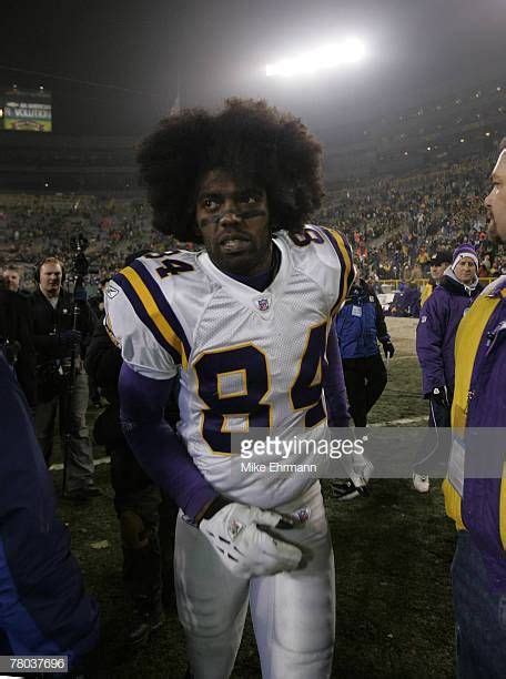 Wide Receiver Randy Moss of the Minnesota Vikings during the first ...