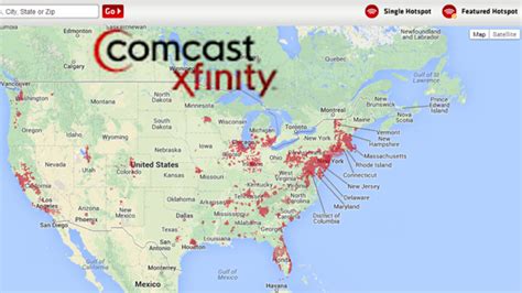 Xfinity Hotspots Map | World Map 07