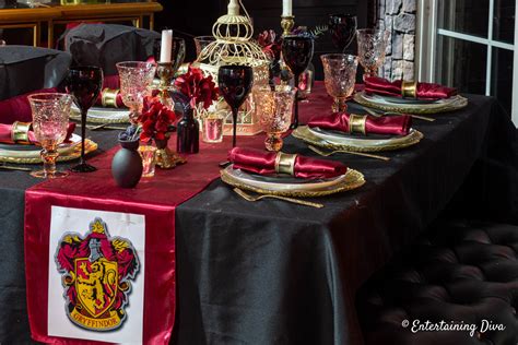 Harry Potter Table Decor Ideas - Entertaining Diva