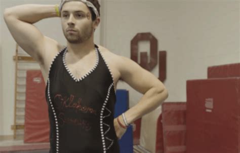 Baker Mayfield Performs Hilariously Awkward Cheer Routine | Pistols Firing