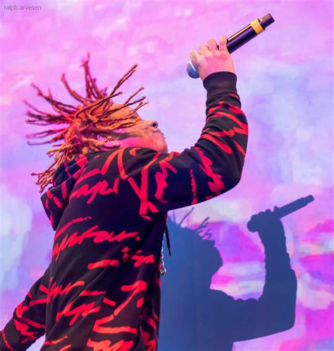 Trippie Redd performing at the ACL Live Moody Theater in Austin, Texas