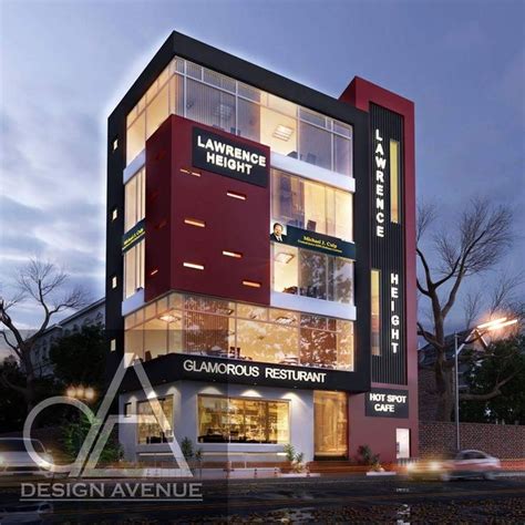 Commercial elevation | Commercial design exterior, Commercial and office architecture, Facade ...