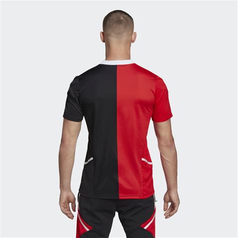 Adidas Messi Jersey - Black / Vivid Red - Football Shirt Culture - Latest Football Kit News and More