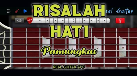 Risalah Hati | Pamungkas | Real Guitar App Cover - YouTube