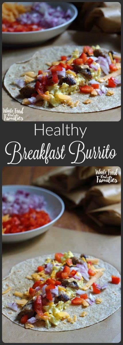 Healthy Breakfast Burritos | My Nourished Home