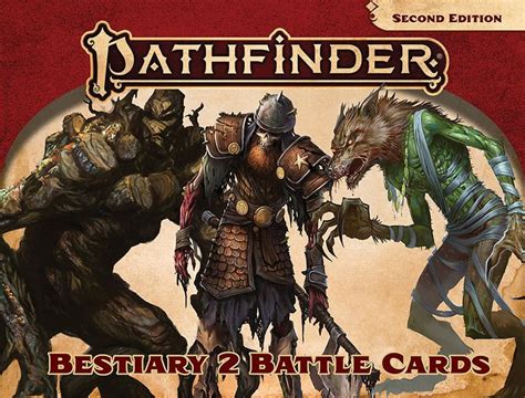 Pathfinder 2E Bestiary 2 Battle Cards to Arrive This October - The Gaming Gang