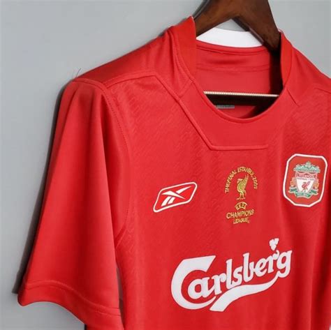 Liverpool Home 2005 Champions League Final Edition - classicretrokit